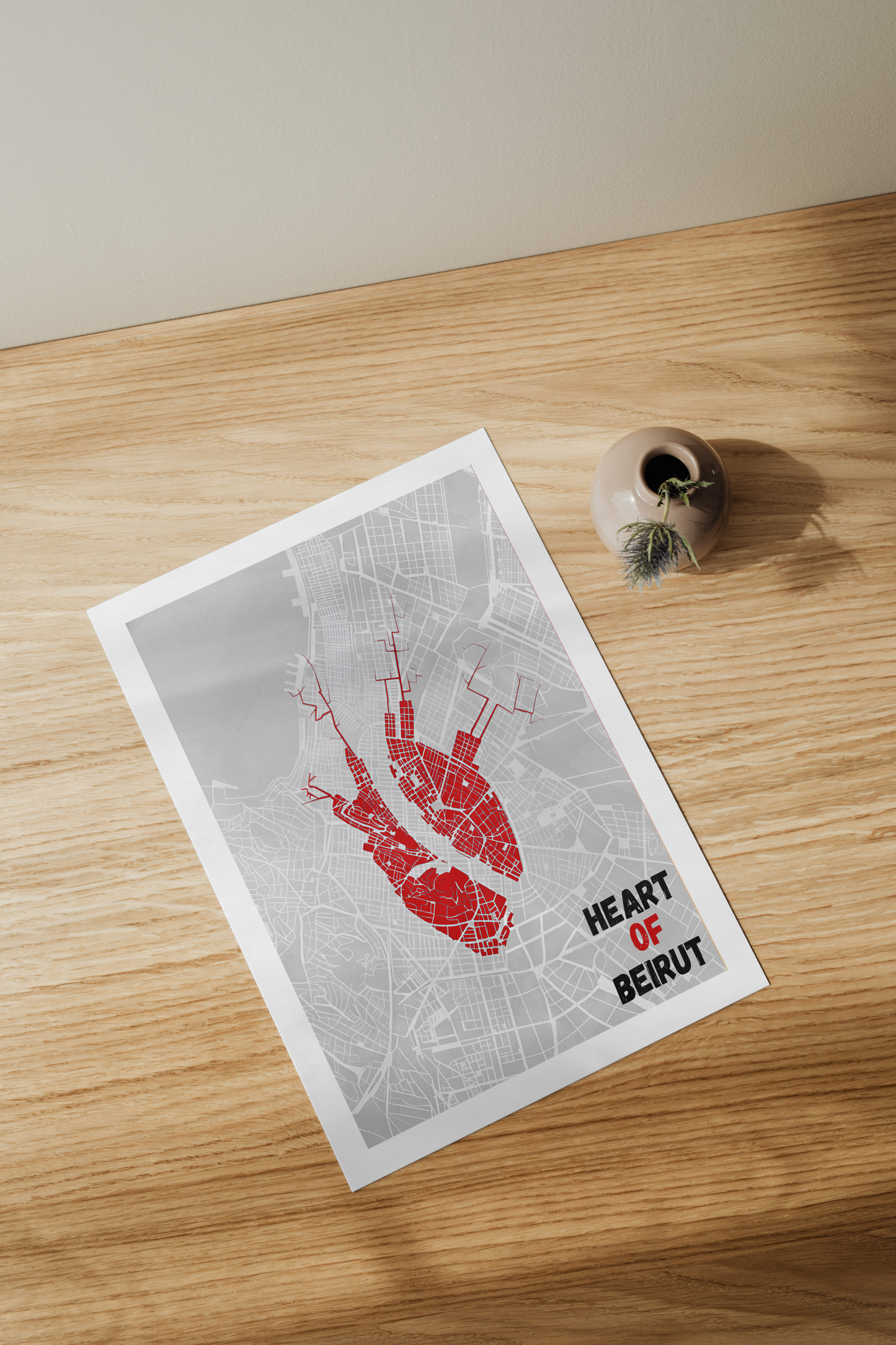 Heart of Beirut design
