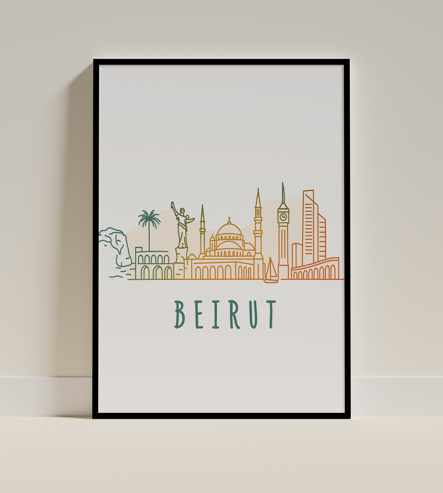 Beirut cityscape